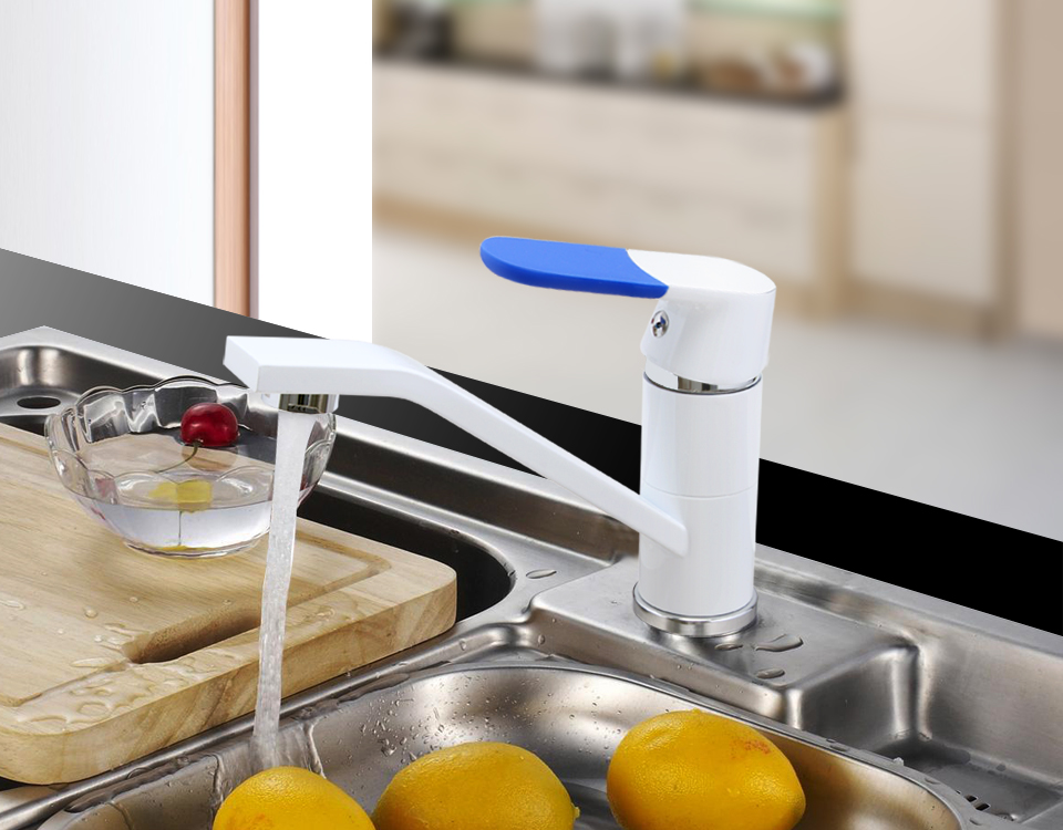  Lamezia Multi Color Single Handle Kitchen Faucet